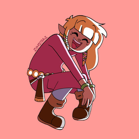 Zelda + Hylia fanart #1 - 2022