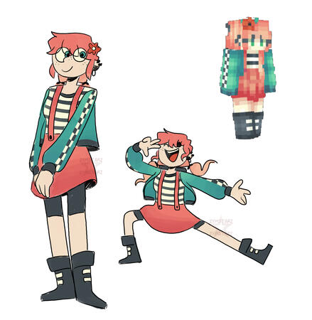 minecraft skin design tests - 2020