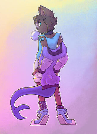 artfight 2021 - otterdoesart OC