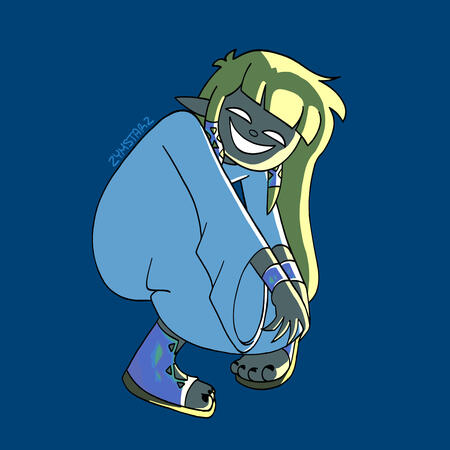 Zelda + Hylia fanart #2 - 2022
